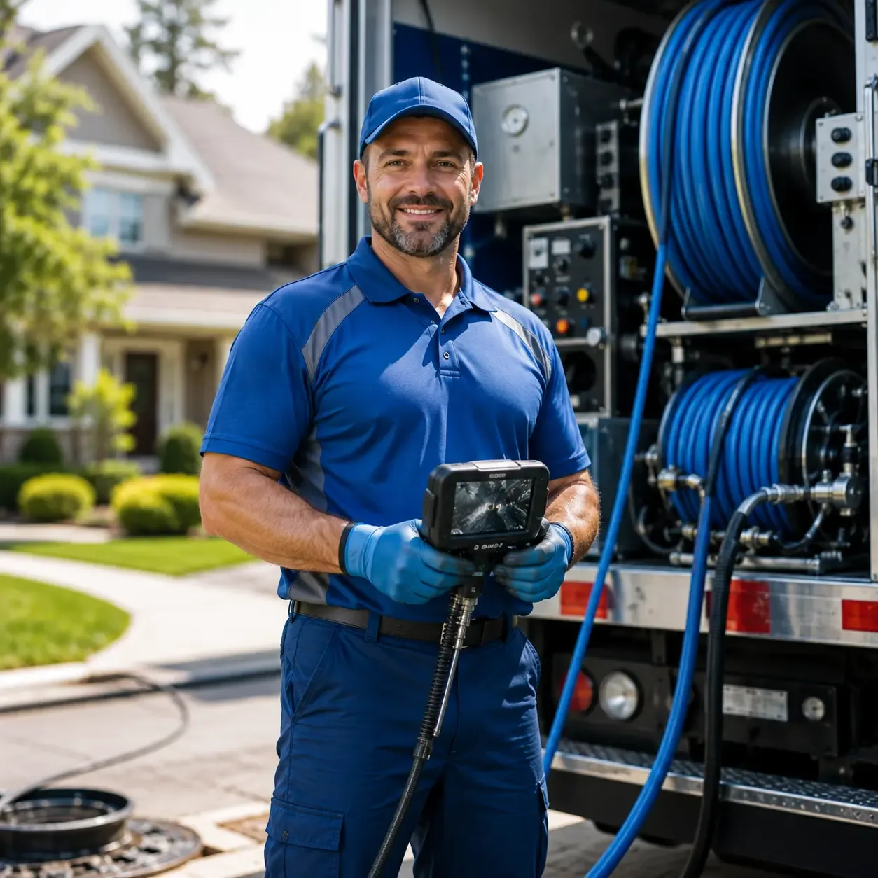 Local outdoor drain cleaning specialists in Greenfield, IN